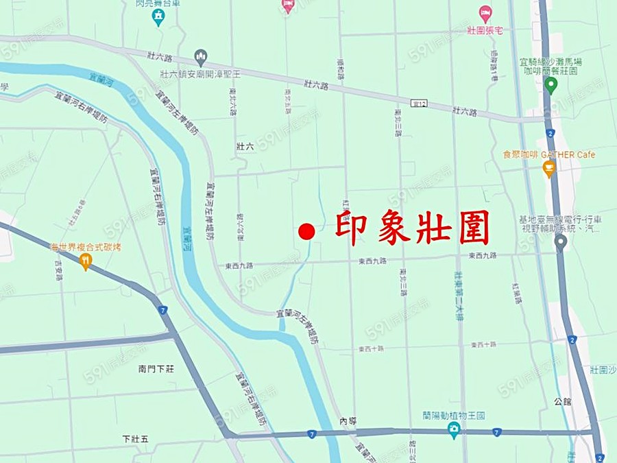 印象壯圍交通圖