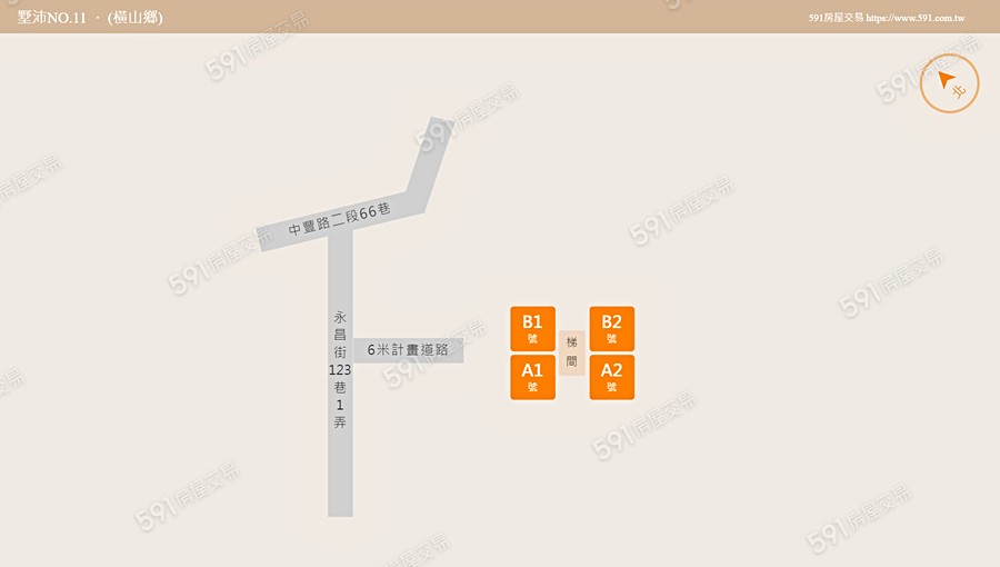 墅沛NO.11平面圖