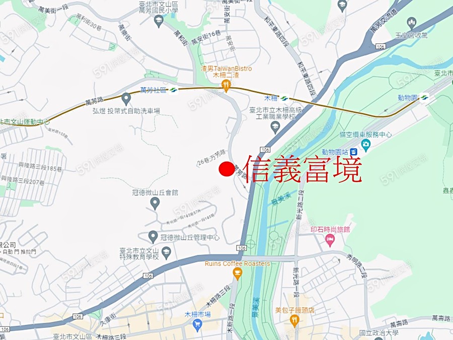 信義富境交通圖