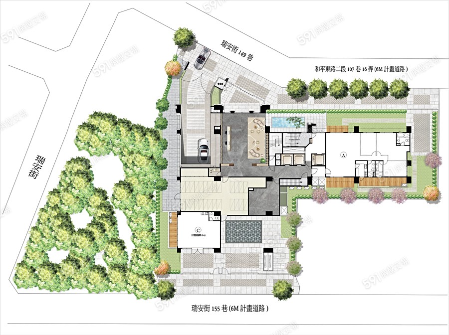 Forest Park 吉美富徠平面圖