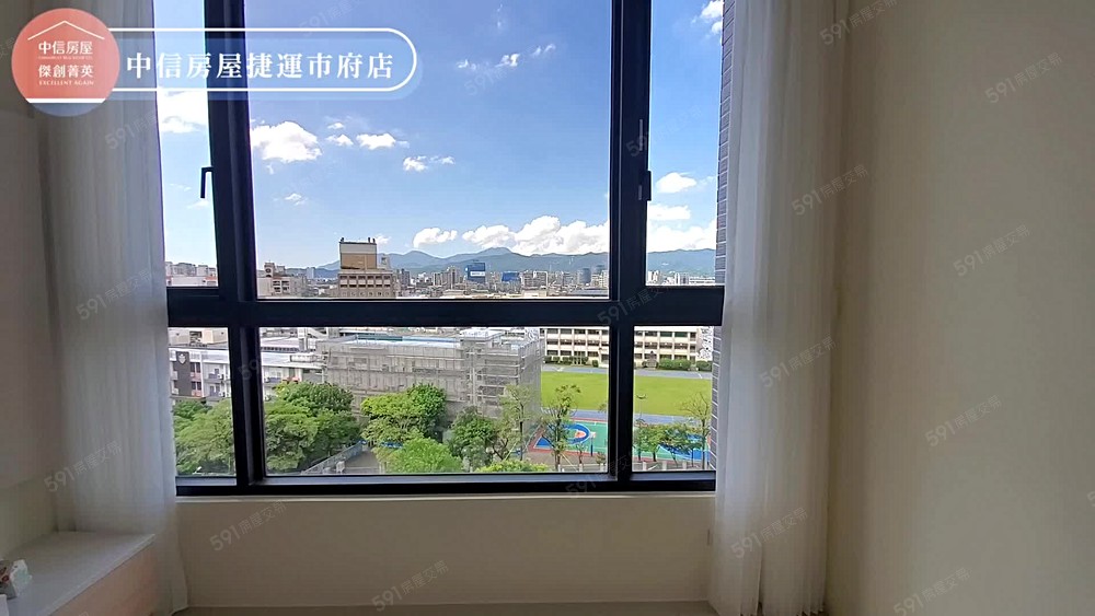 中信鍾天竣#正面學校美景/裝潢新穎/方正二房 - Image 1