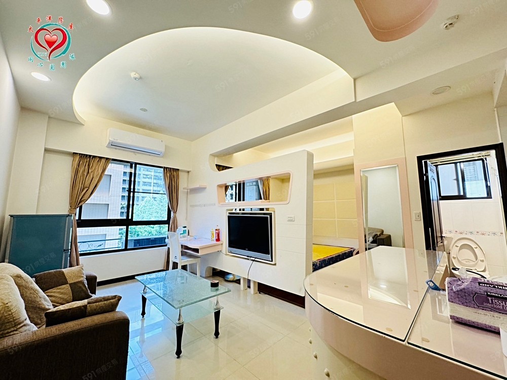 夏卡爾廁所開窗大套房＋車位～同心圓包子