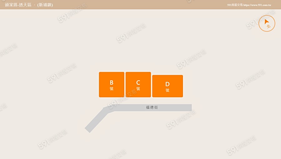 頭家厝-透天區平面圖