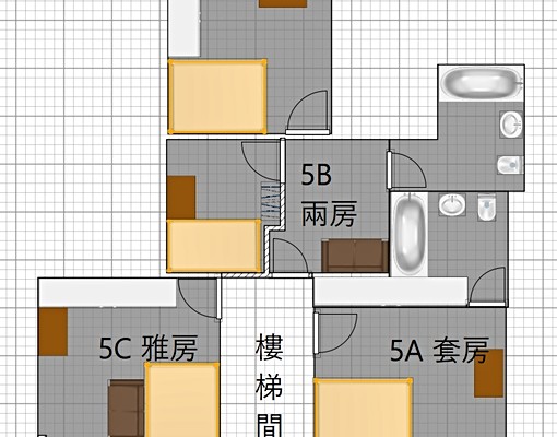 5B合租2房1廳、可租補、社區管理,見介紹 - Image 16