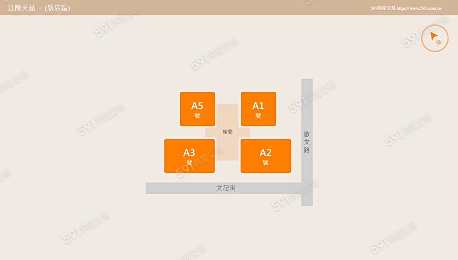 江陵天喆平面圖