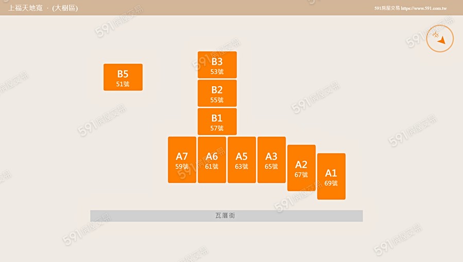 上福天地寬平面圖