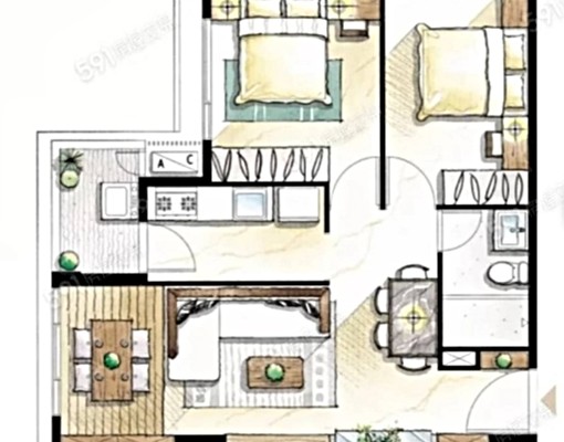 佳昂太和2~2年屋高樓層2+1房+平車 - Image 11