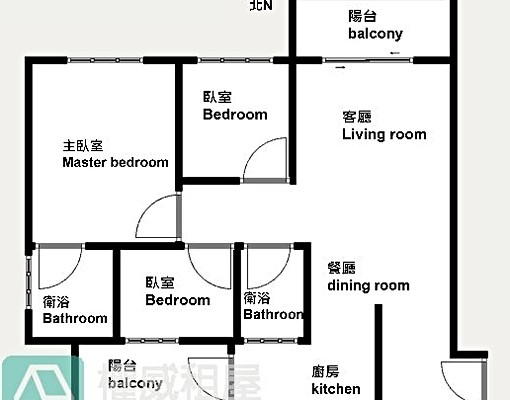 🌳楠梓高大原旭精裝採光三房平車權威 - Image 3