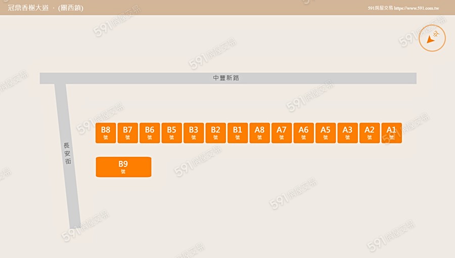 冠鼎香榭大道平面圖