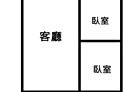 新莊區-自強街2房1廳，13.2坪