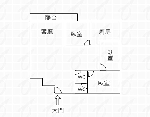 文化中心大3房(室內實坪38)含平車位(可談) - Image 1