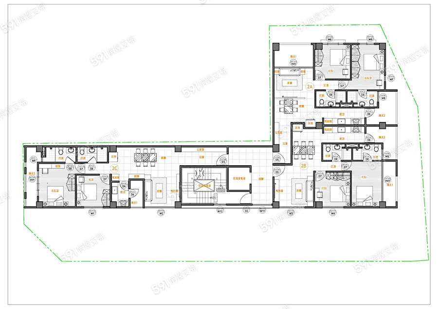 文豐書院Ⅱ格局圖