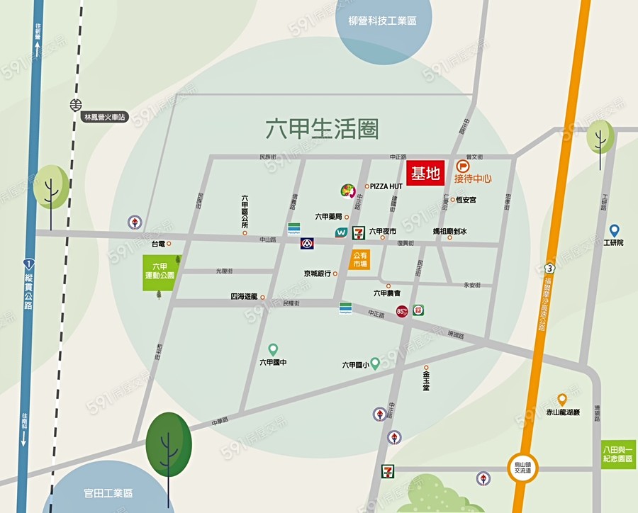 好事HOUSE6交通圖