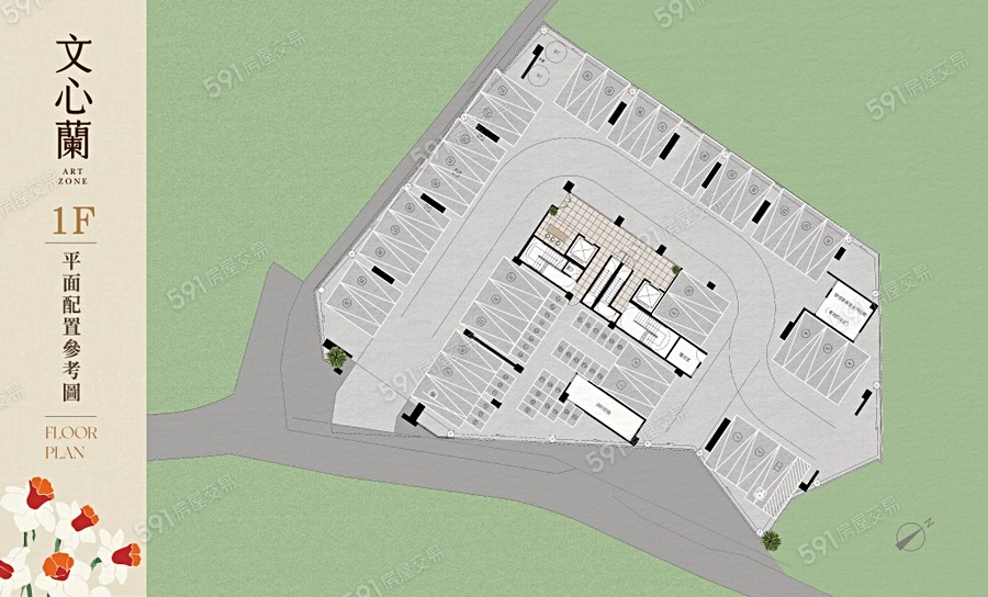 文心蘭平面圖