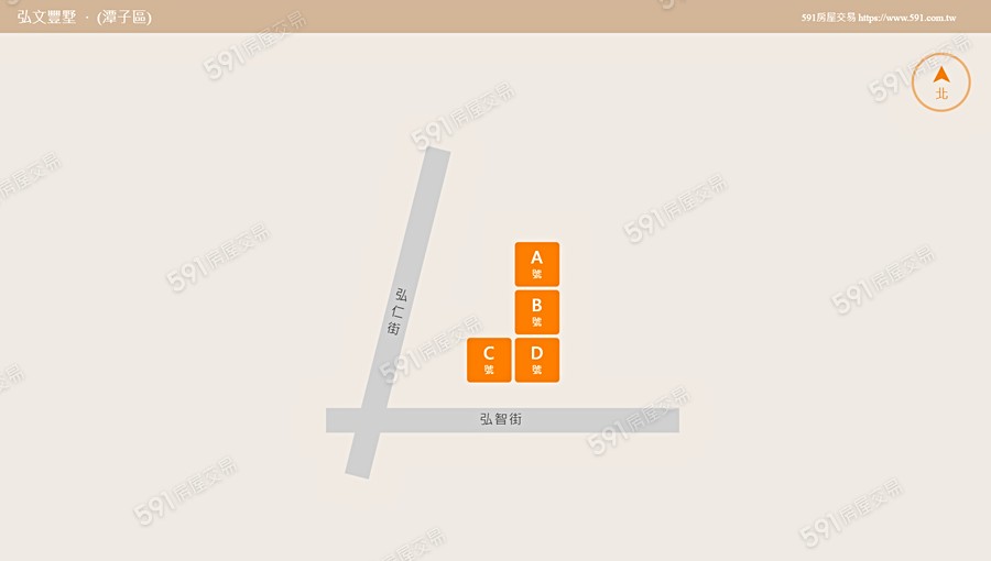 弘文豐墅平面圖