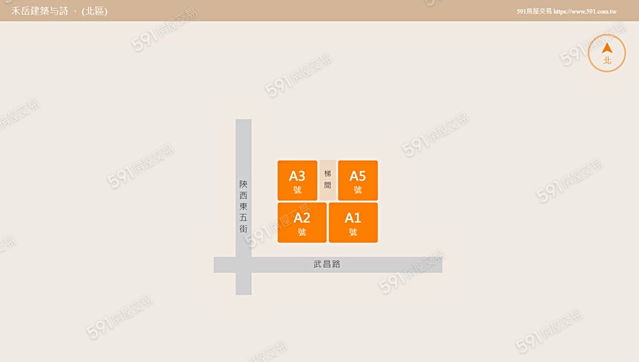 禾岳建築与詩平面圖