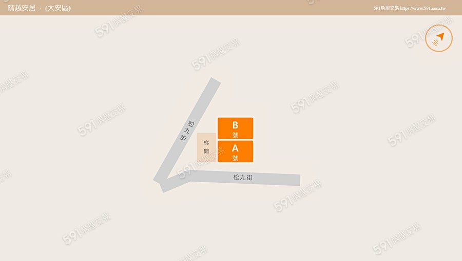 晴越安居平面圖