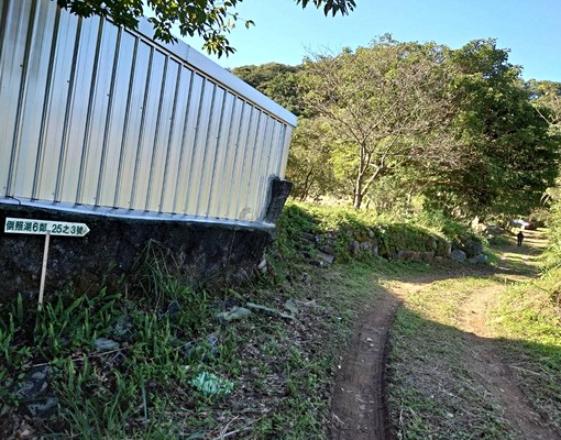金山兩湖里村落中的稀有大面積土地