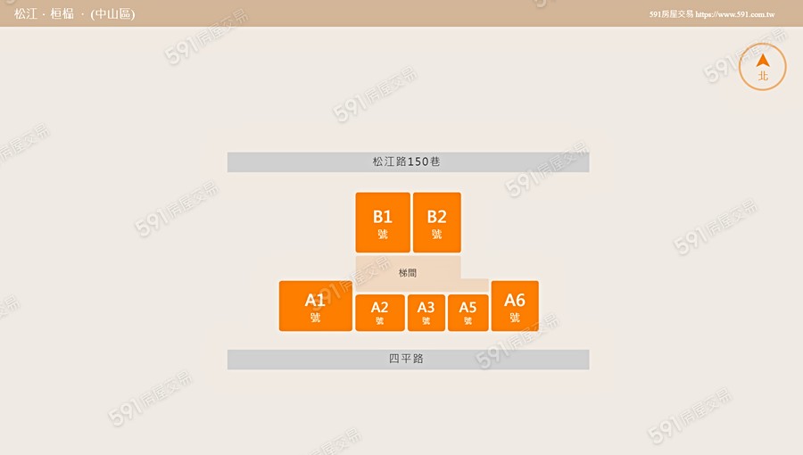 松江．桓榀平面圖