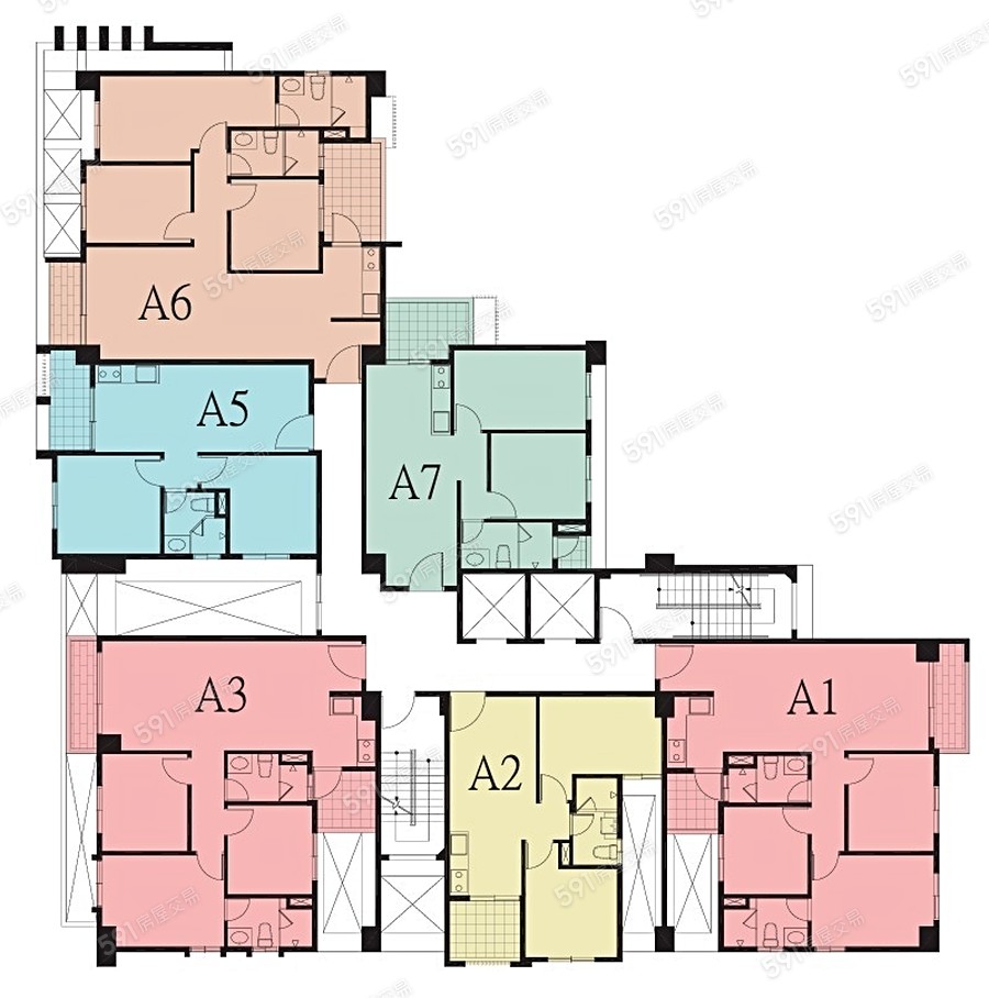 丰‧中洲平面圖