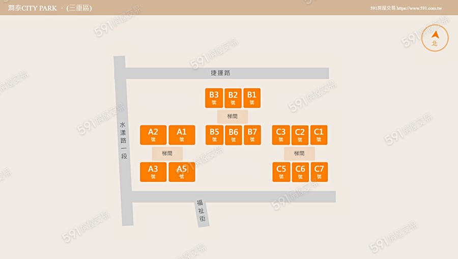 潤泰CITY PARK平面圖