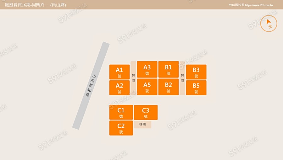 鳳凰愛買16期-同樂卉平面圖