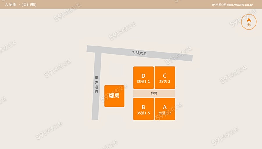 南山居-大湖平面圖