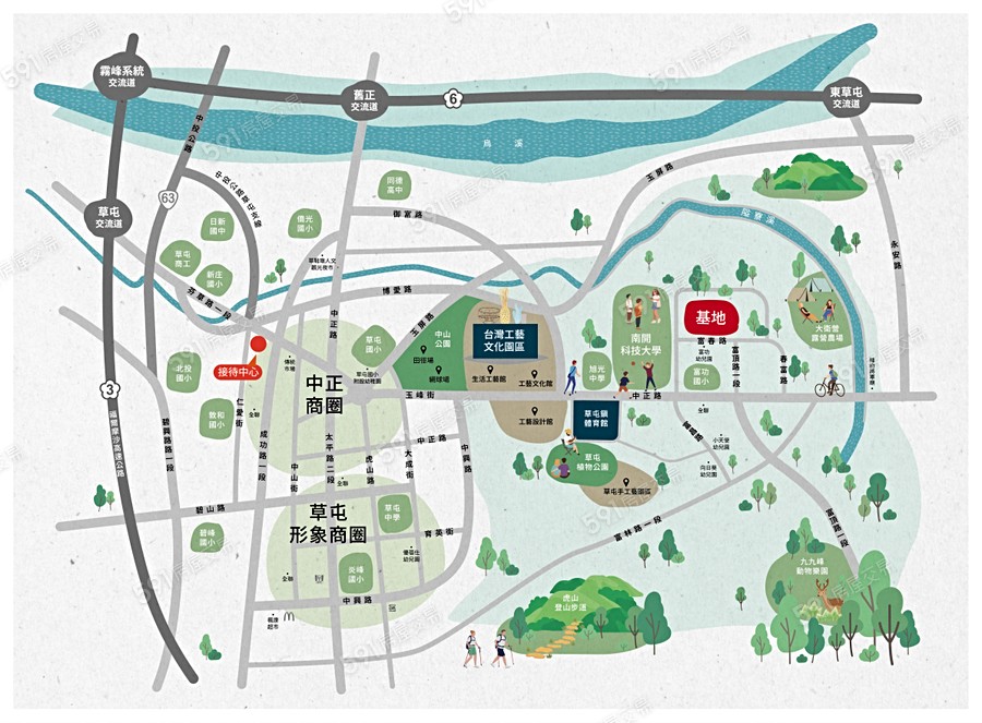 富宇富森林交通圖