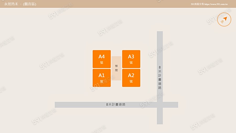 永旭筠禾平面圖