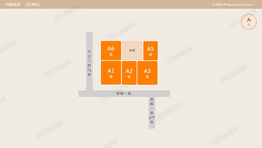 利融藏御平面圖