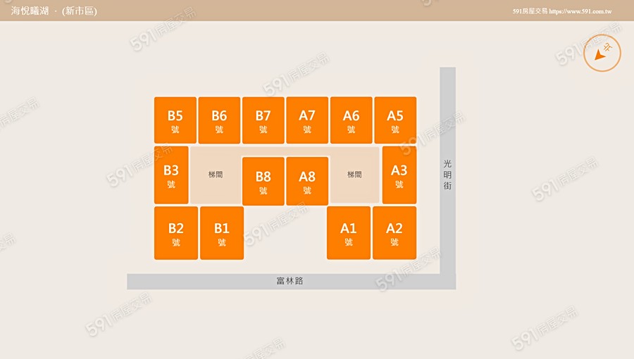 海悅曦湖平面圖