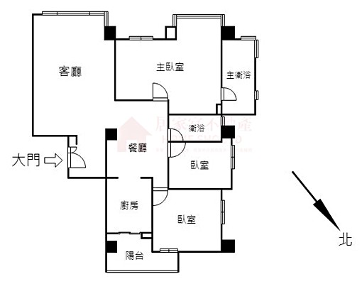 專租|淡水紅樹林|綠意景觀亮麗三房 - Image 14