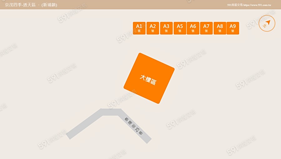 京茂四季-透天區平面圖