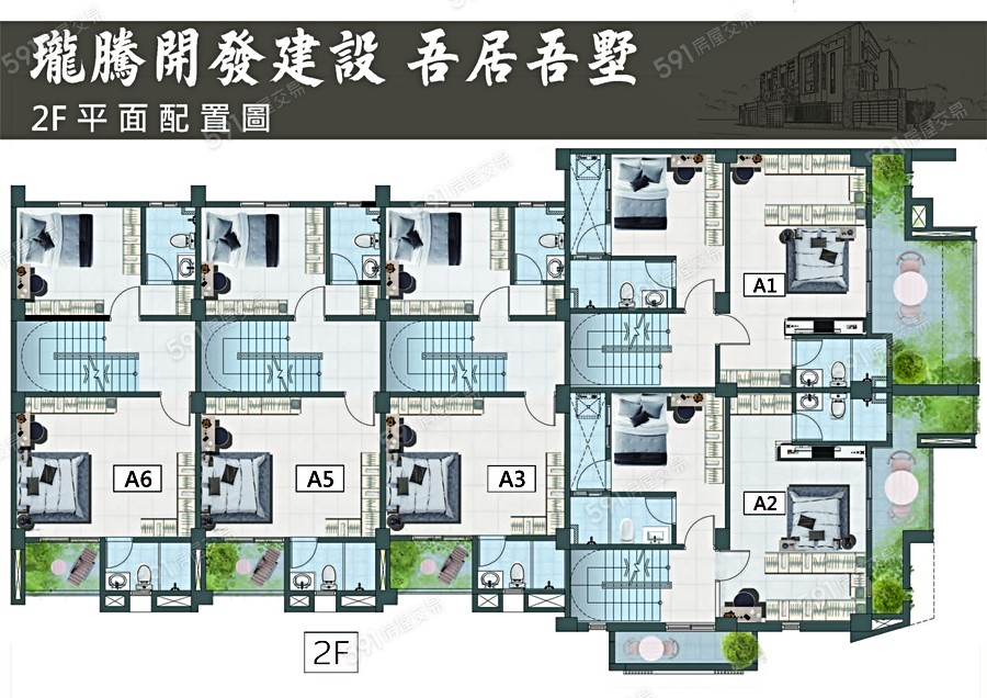 瓏騰-大悅三期格局圖