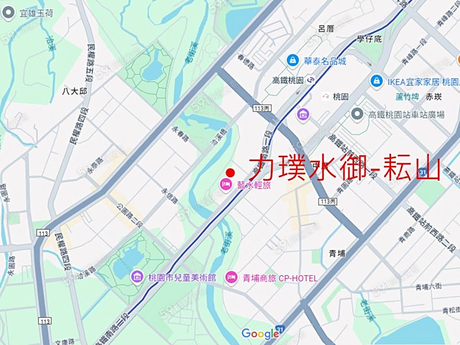 力璞水御-耘山交通圖