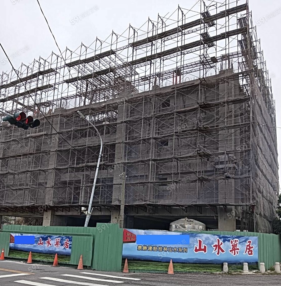 桂林山水系列-山水築居實景圖