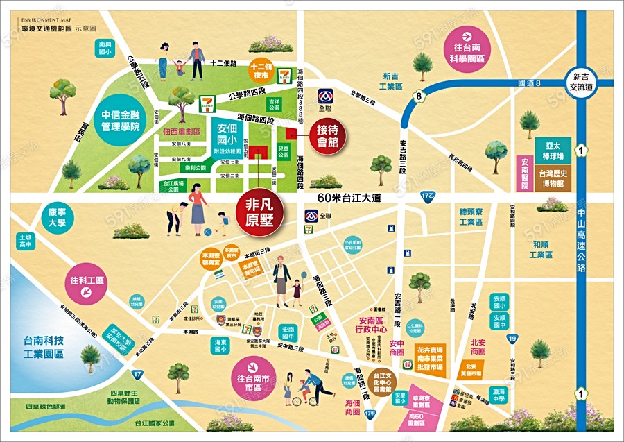 非凡原墅 31交通圖