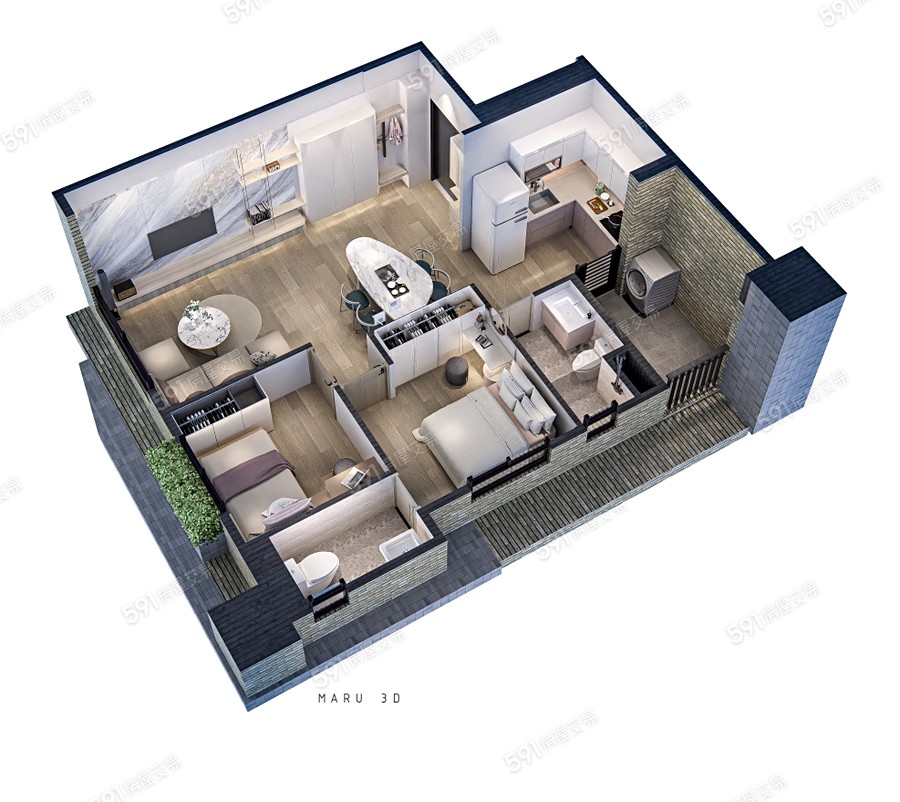 人文君聚格局圖