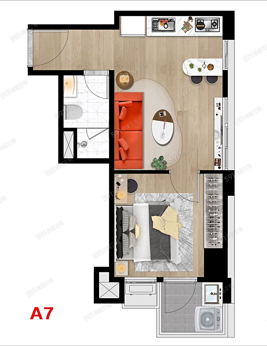 幼獅海灣格局圖