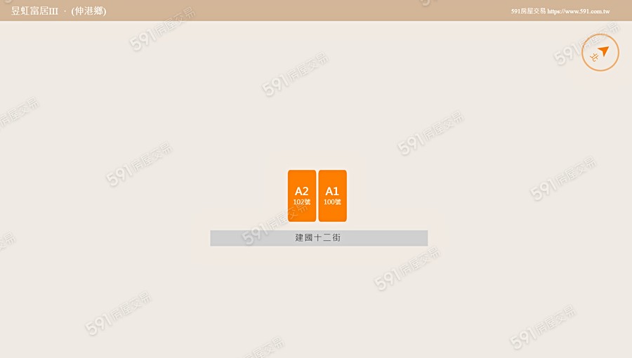 昱虹富居III平面圖