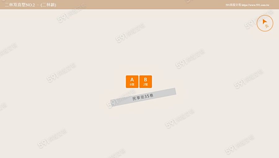 二林双喜墅NO.2平面圖