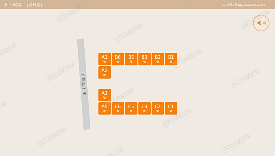 日。藏富平面圖