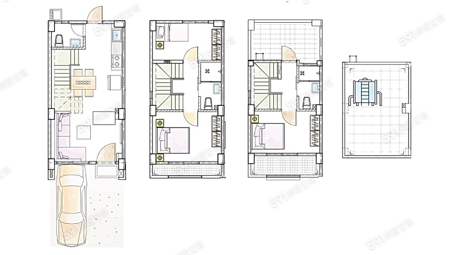 戀曲双城格局圖