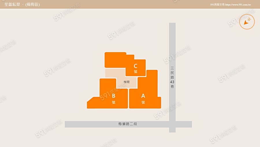 笙鋐耘翠平面圖