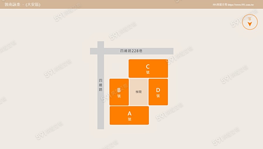 敦南詠楽平面圖