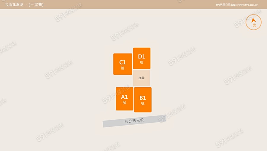 久誼Ⅱ謙境平面圖