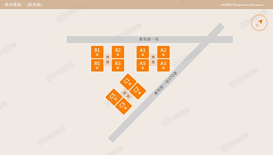 鹿港雅園平面圖