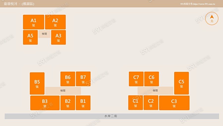 嘉璟悅河平面圖