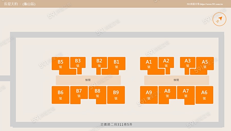 長堤天昀平面圖