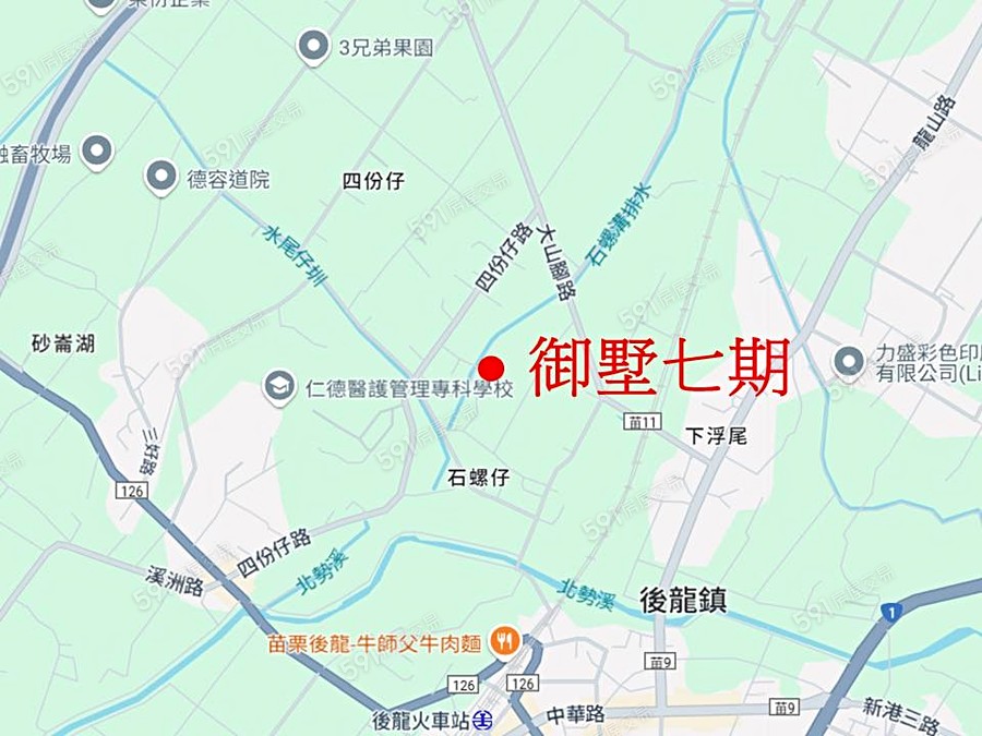 御墅七期交通圖